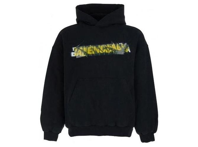 Balenciaga Sudadera Medium Fit Negro