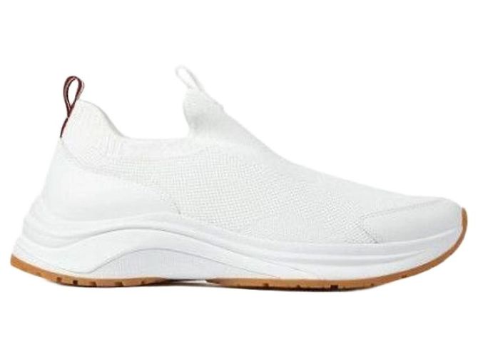 Bally Strick-Sneaker Weiß