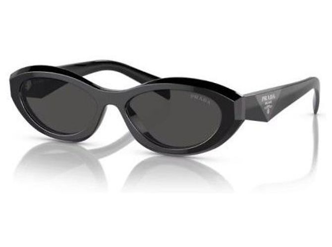 Prada Oval Symbol Sunglasses Black