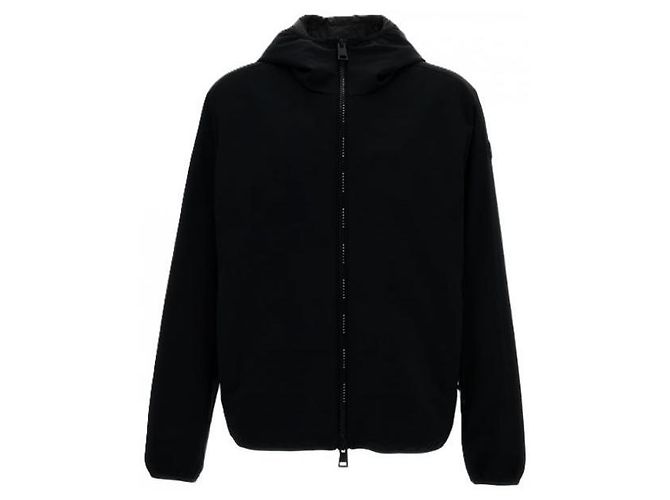 Moncler Altair Hooded Short Down Jacket Black