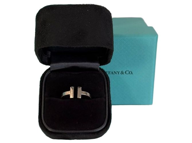 Tiffany & Co Square Ring White Gold