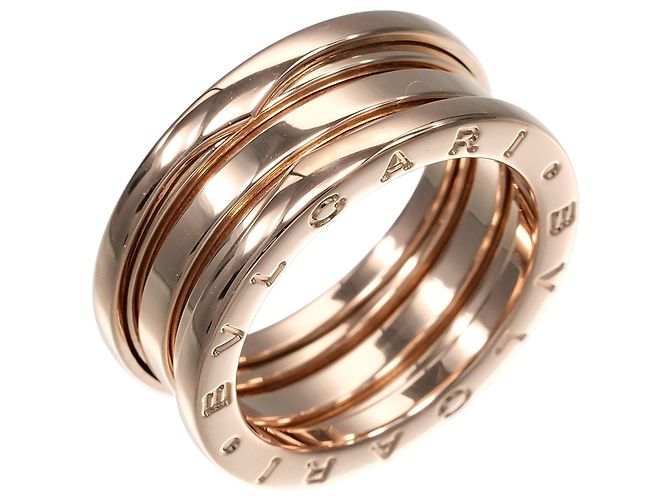 Bulgari Bvlgari B.Zero1 Three Band 18K Rose Gold Golden