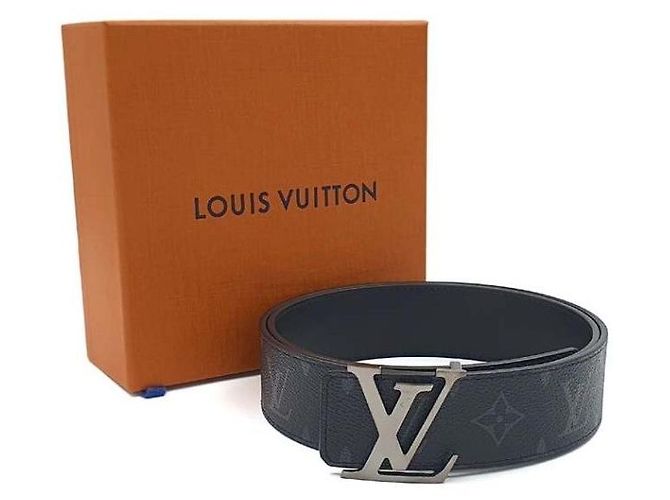 Louis Vuitton Reversible Monogram Belt Silvery