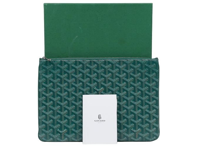 Goyard Clutch Sena MM Green Verde