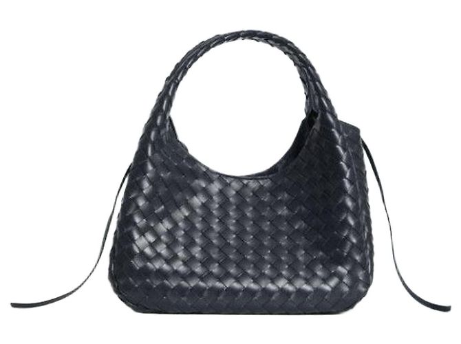 Bottega Veneta Borsa Campana Medium Blau
