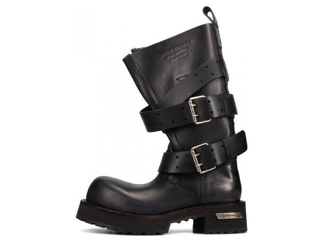 Balenciaga Venom High Boots Black
