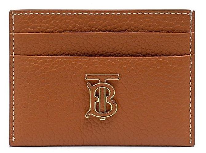 Burberry Grainy Leather TB Card Case Multiple colors