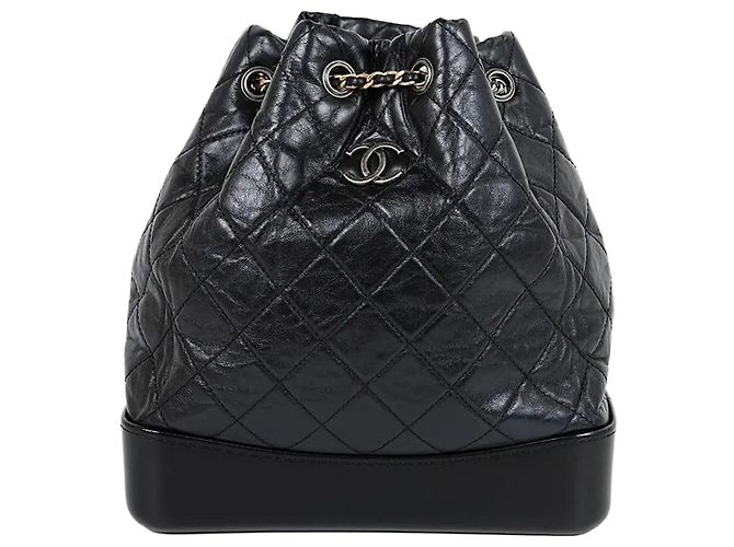 Chanel Gabrielle Backpack Medium Black