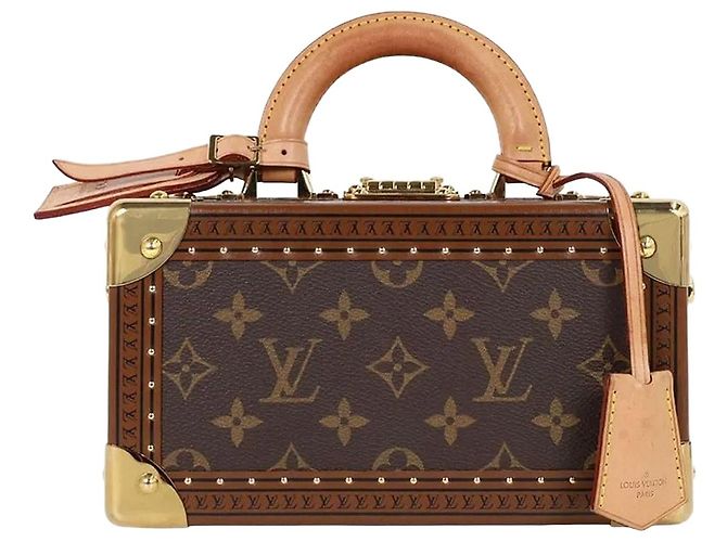 Louis Vuitton Bolsa Tote e Crossbody Trezor Monogram Marrom