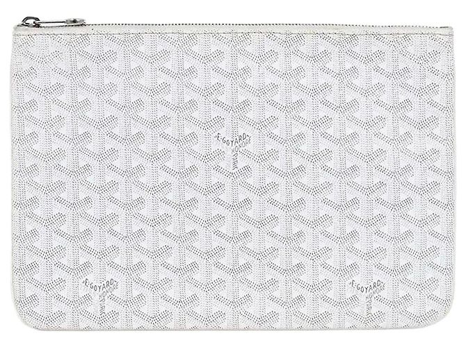 Goyard Senac Clutch Special Color White Weiß