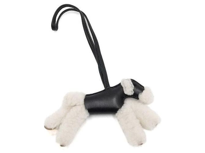 Hermès BUDDY Taschenanhänger Schwarz