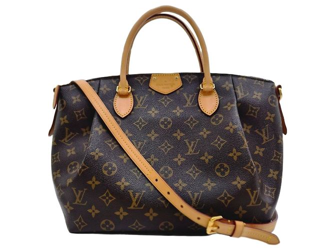 Louis Vuitton Bolso Tote y de Hombro Monogram Tuileries MM Castaño