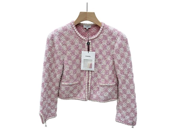 Giacca in tweed Chanel rosa