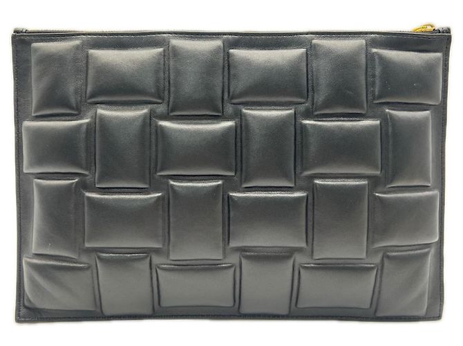 Bolsa de mão acolchoada Bottega Veneta Preto