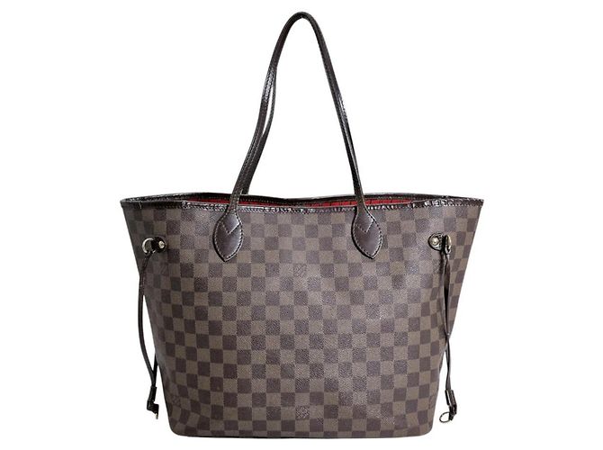 Saco Tote Louis Vuitton Neverfull MM Marrom