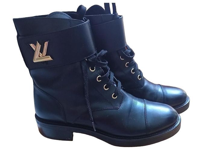Louis Vuitton ankle boots Black