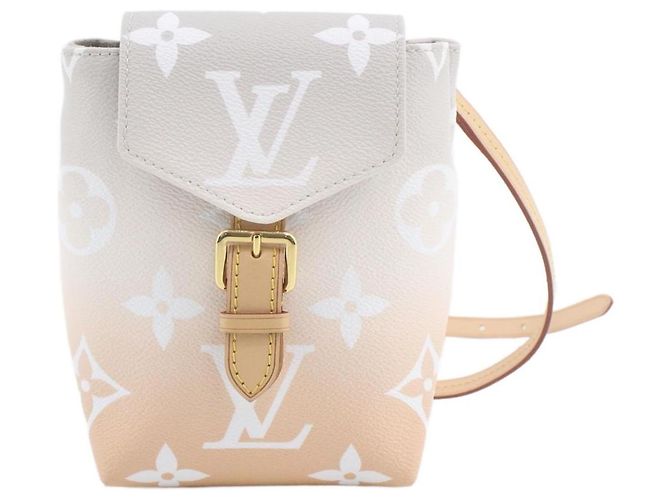 Pochette Félicie Louis Vuitton Pochette Felicie Monogram Gradient Blanc Beige