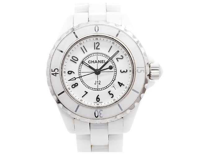 Orologio da donna Chanel J12 H0968 Quadrante Bianco