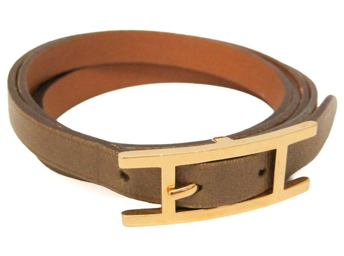 Hermès Hermes Hapi 3 Leather Bege