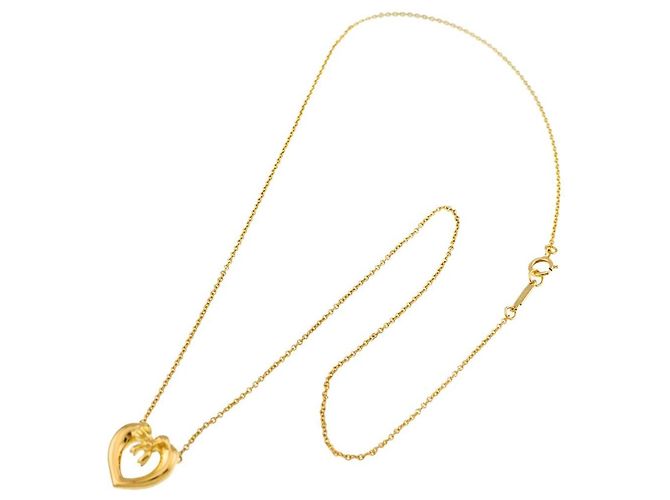Collana Heart Ribbon Tiffany & Co. D'oro
