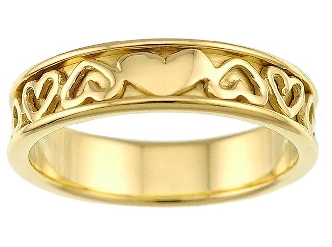 Anello Cutout Heart Tiffany & Co. D'oro