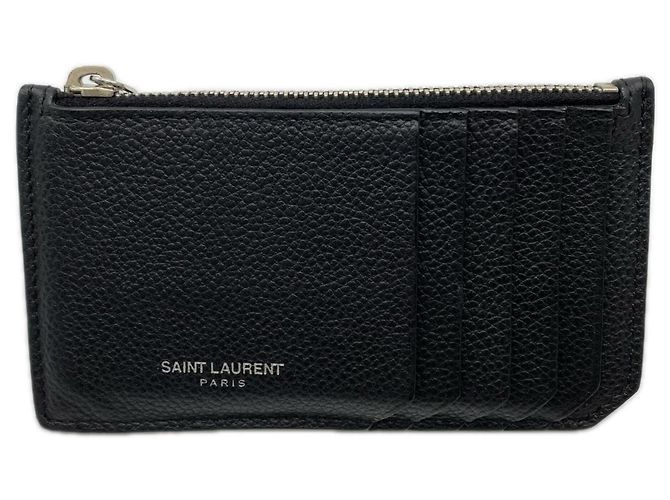 Portamonete Yves Saint Laurent Nero