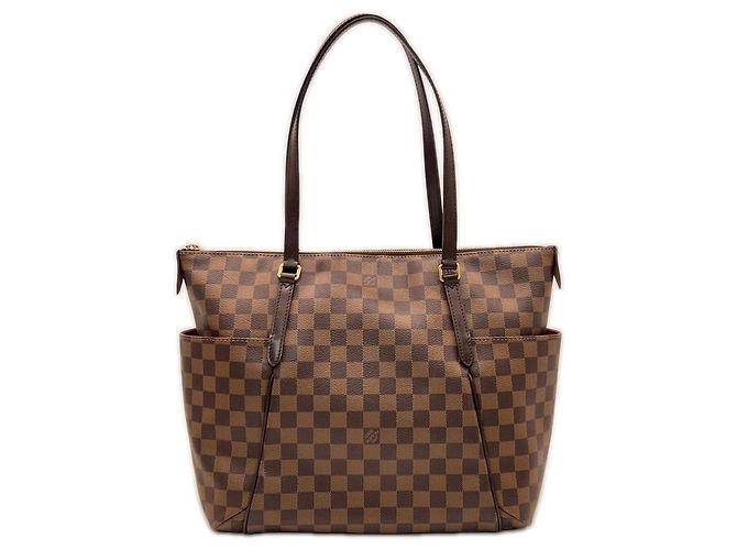 Louis Vuitton Damier Totally MM Handtasche Braun Beige