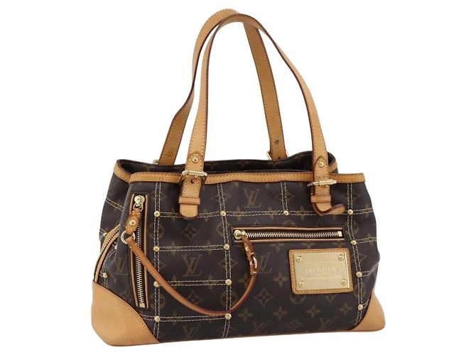 Louis Vuitton Riveting Monogram Canvas Marrom