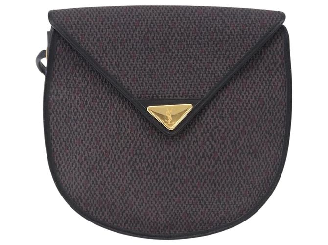 Saint Laurent Vintage Canvas Violet