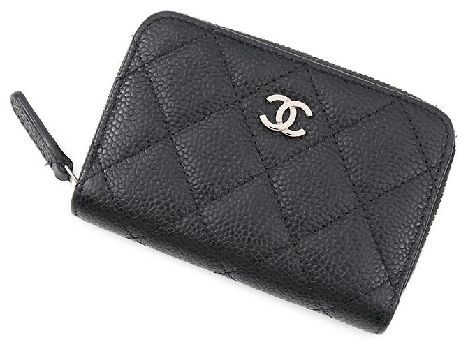 Portamonete Chanel Matelassé Nero