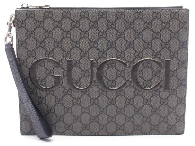 Pochette/Sac à main Gucci GG Supreme Marron Noir