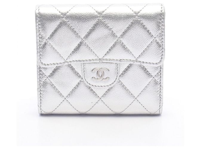 Cartera Chanel Classic Small Flap Plata