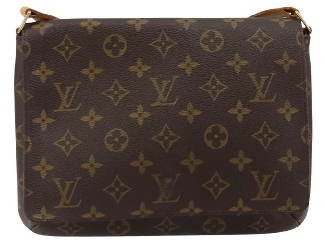 Louis Vuitton Musette Tango Monogram Canvas Brown
