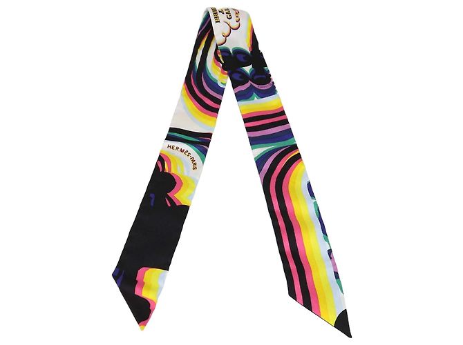 Hermès Hermes Multicolor Silk Brides de Gala Shadow Twilly Multicolore