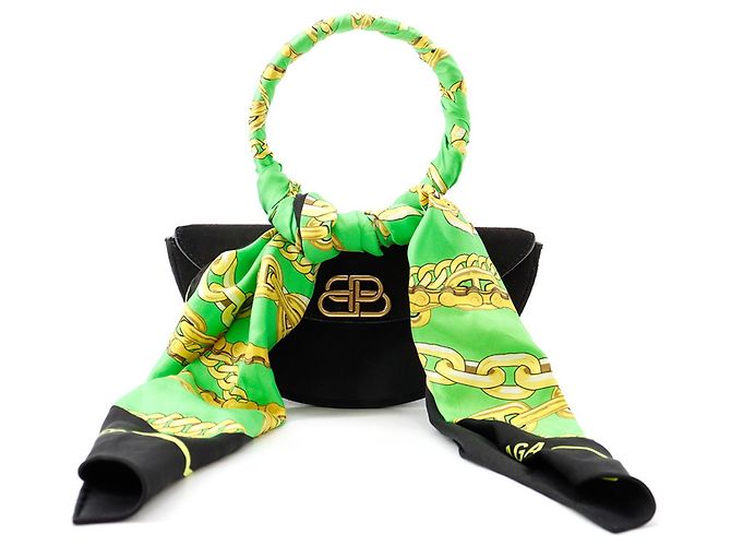Borsa Balenciaga Opera Nero Verde