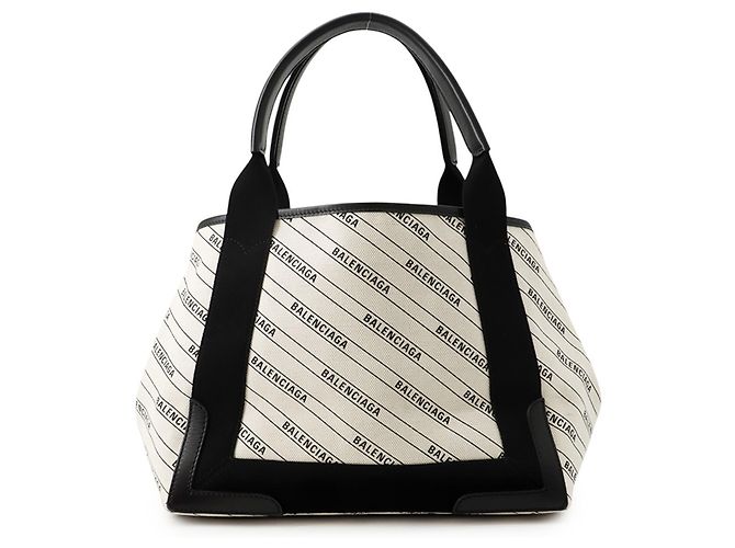 Everyday Saco Tote Balenciaga Preto e Branco