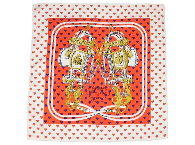 Hermès Foulard Hermes Multicolor Silk Brides de Gala Forever 45 Multicolore