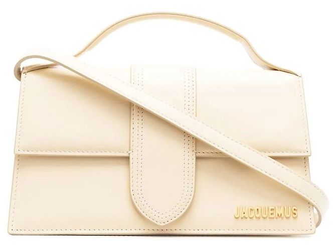 Jacquemus Le Bambinou Flap Padded Leather Bege