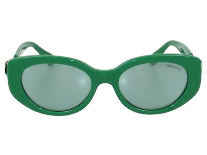 Gafas de sol Swarovski Green Cat Eye Verde