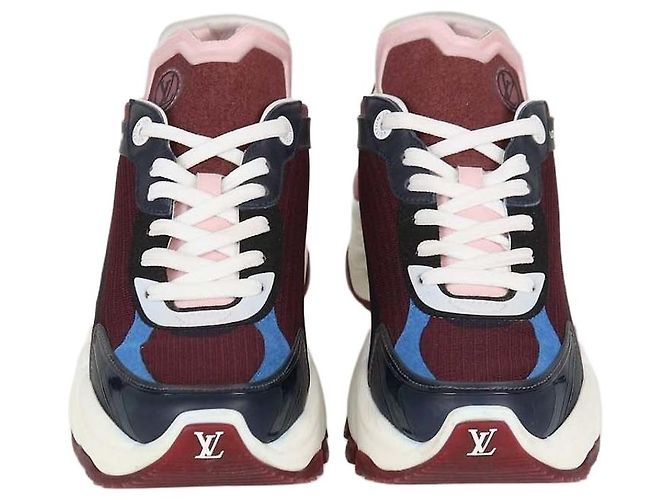 Baskets Louis Vuitton Multicolor Mesh Run 55 Multicolore