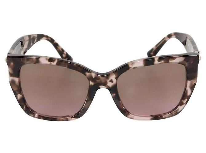 Valentino Havana/Brown Gradient Rockstud Sunglasses