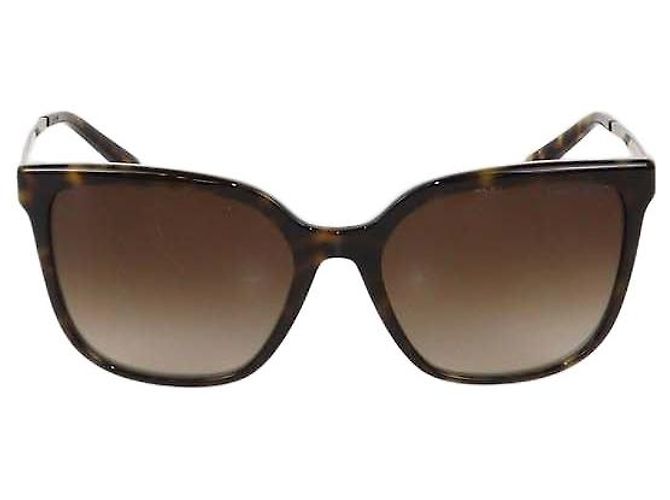 Tiffany & Co. Brown Havana Gradient Square Sunglasses Blue