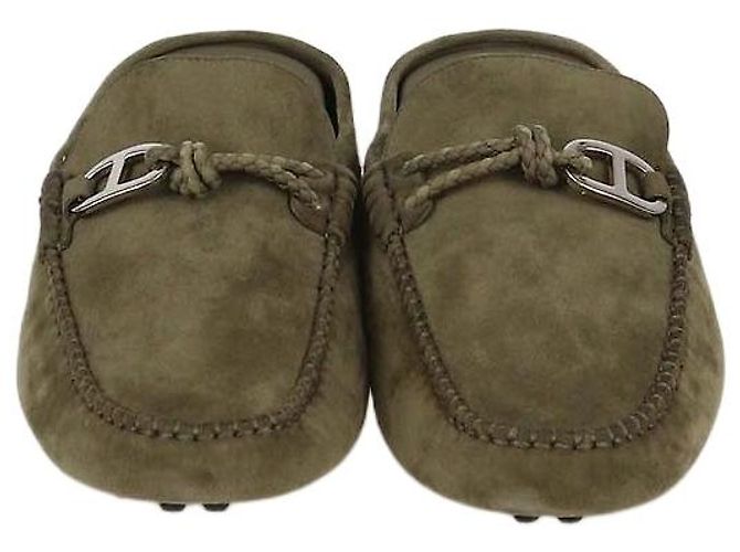 Hermès Hermes Vert Toundra Suede Icaro Mules