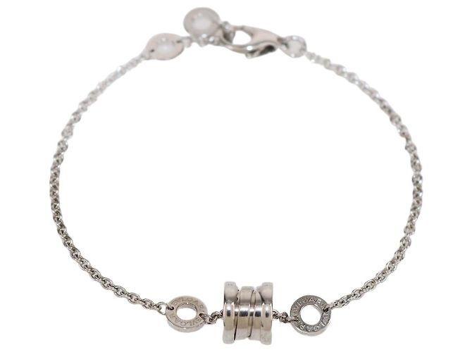 Bulgari Pulseira Bvlgari B.Zero1 em ouro branco 18K Dourado