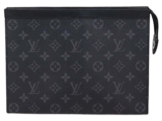 Louis Vuitton Monogram Eclipse Canvas Pochette Voyage MM Noir