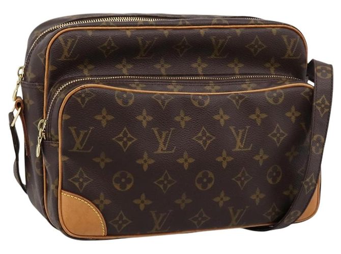LOUIS VUITTON Monogram Nile Shoulder Bag M45244 LV Auth ka6014V Monogramme