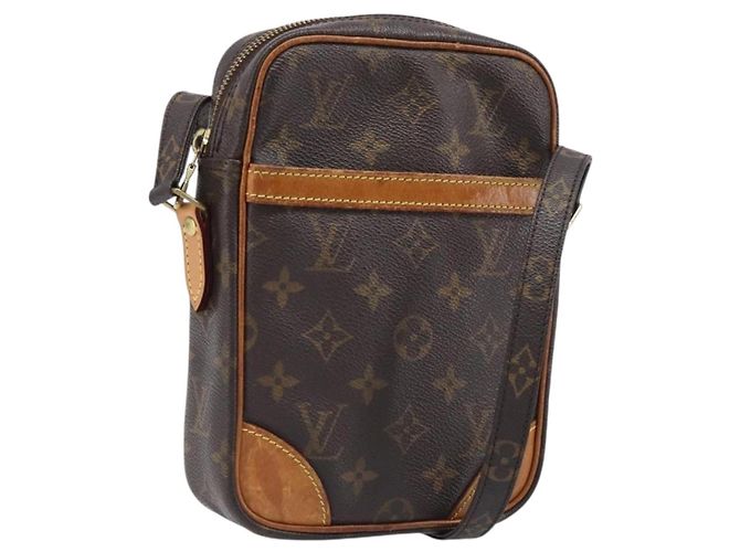LOUIS VUITTON Bolsa de Ombro Monogram Danube M45266 LV Auth hk4106 Monograma