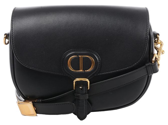 Borsa a tracolla Christian Dior Bobby in pelle nera Nero