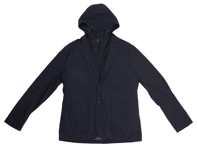 Autre Marque Giacca Corneliani CC Collection con gilet in blu navy, taglia 50 IT