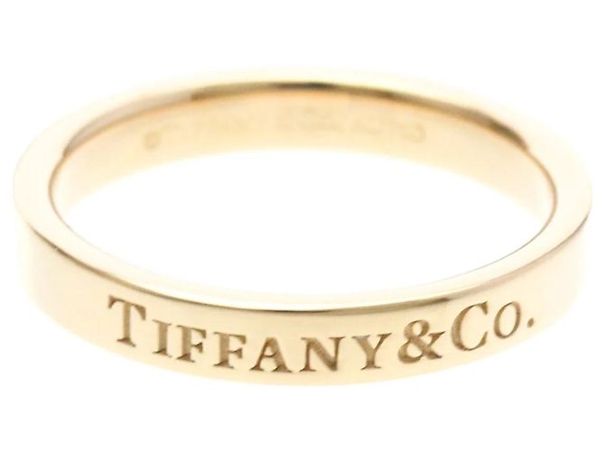 Tiffany & Co Tiffany Flat Band Ring in Roségold Golden